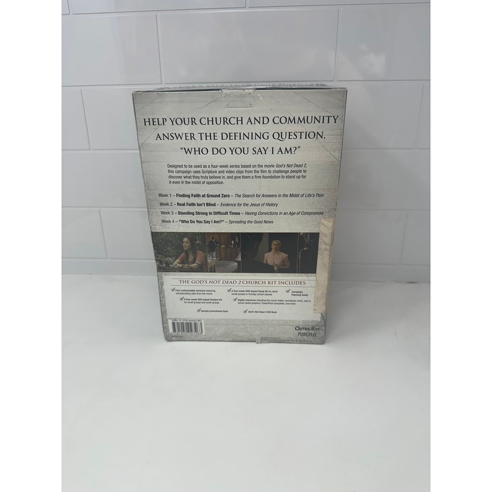 God's Not Dead 2 Church Kit Pure Flix 4-Week Campaign Study Box Set New - Picture 3 of 5